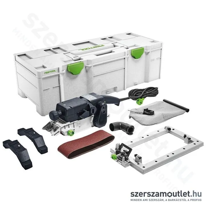 FESTOOL BS 75 E-Set szalagcsiszoló Systainer-ben (1010W/75x533mm) (576296)