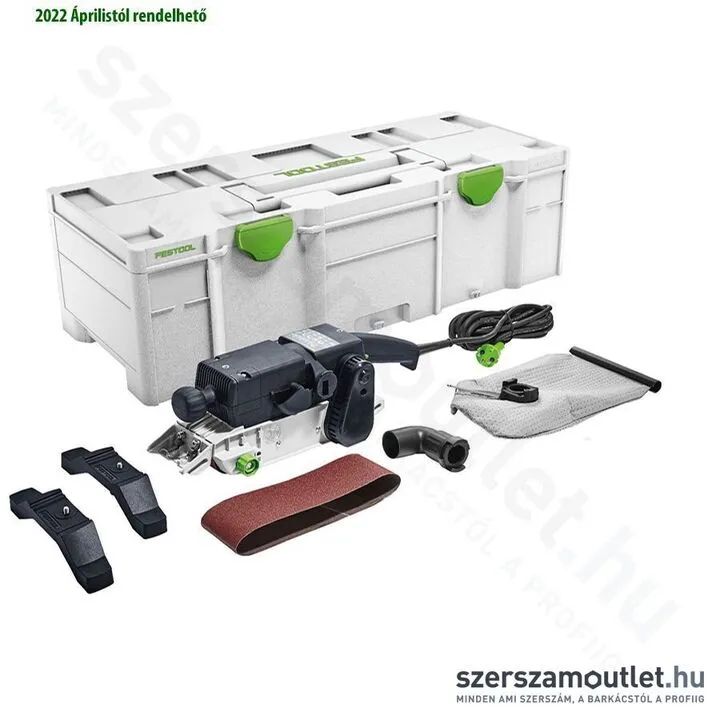 FESTOOL BS 75 E-Plus szalagcsiszoló Systainer-ben (1010W/75x533mm) (576295)