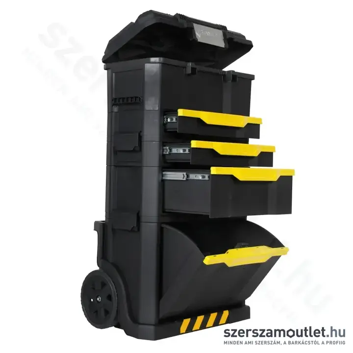 STANLEY Rolling Workshop fiókos szerszámládával