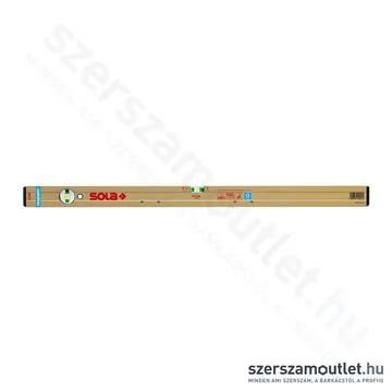 SOLA AZM 180 Mágneses vízmérték 1800mm [Arany] (SOLAAZM180) (01821601)