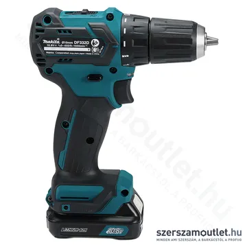 MAKITA DF332DZ Akkus szénkefementes fúró-csavarbehajtó (10,8V) (Akku és töltő nélkül!)