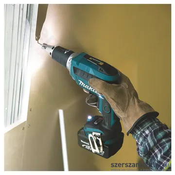 MAKITA DFS452RTJ Akkus szénkefe mentes csavarbehajtó MAKPAC kofferben 2db(18V 5,0Ah)akku+töltő