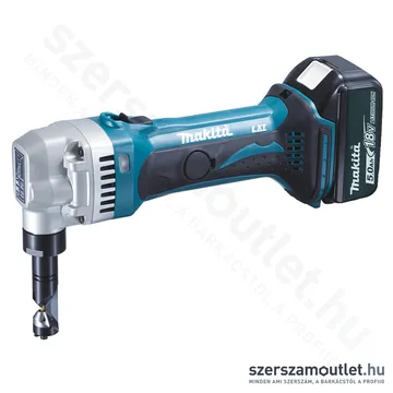 MAKITA DJN161RTJ Akkus lemezlyukasztó MAKPAC kofferben (2x18V/5,0Ah)