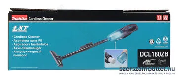 MAKITA DCL180ZB Akkus porszívó (18V) (Akku és töltő nélkül!)