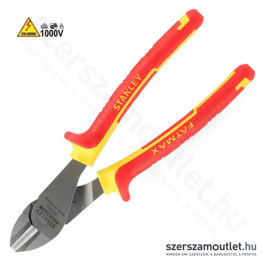 STANLEY FatMax SZIGETELT oldalcsípő fogó 180mm (0-84-003)