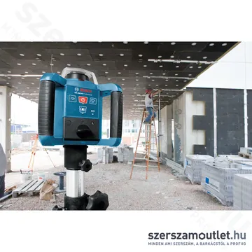 BOSCH GRL 300 HV Forgólézer +LR1 vevő +RC1 távirányító +koffer (PIROS) (0601061501)