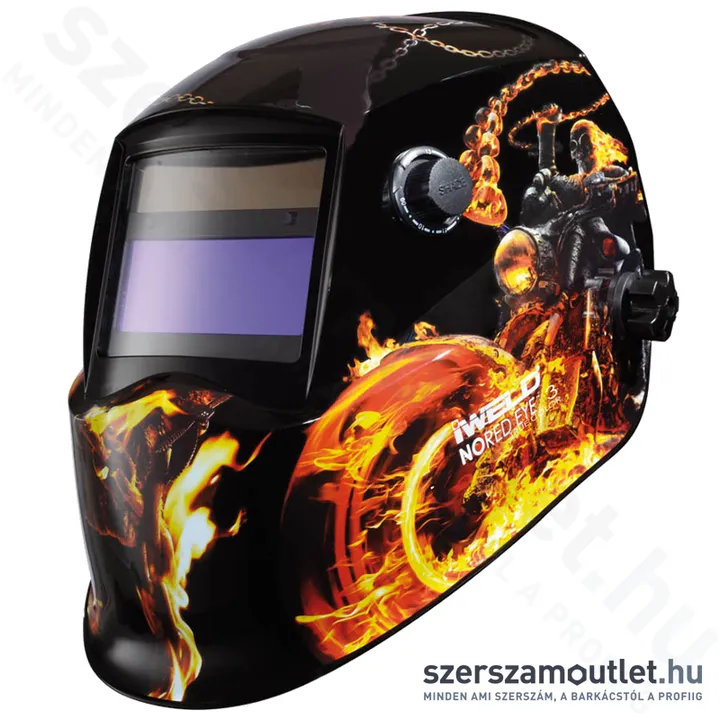 IWELD NORED EYE 3 Automata hegesztő fejpajzs TŰZ-MOTOR (8NRDE2FLMBIK)