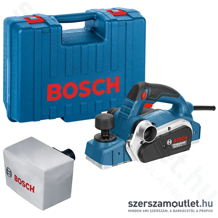 BOSCH GHO 26-82 D Gyalu kofferben (710W/82mm) (06015A4300)