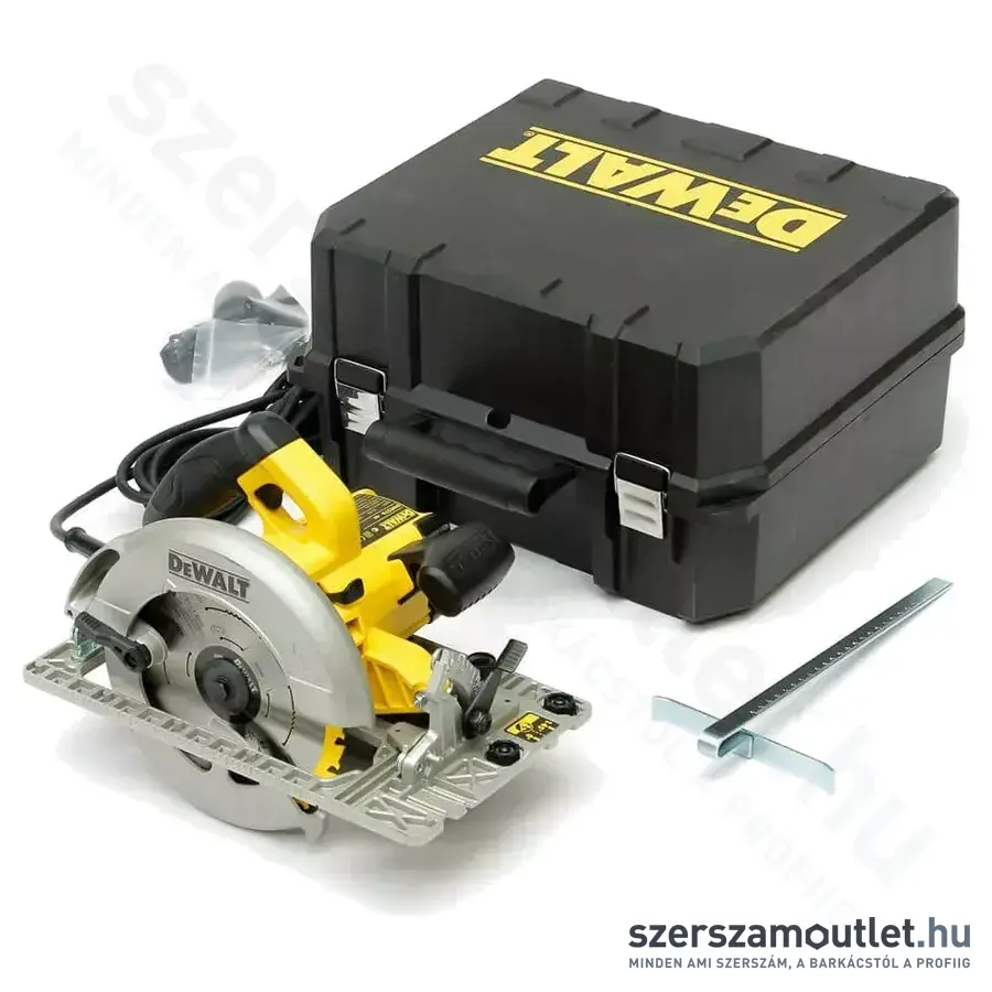 DEWALT DWE576K Kézi körfűrészgép kofferben (1600W/190mm)