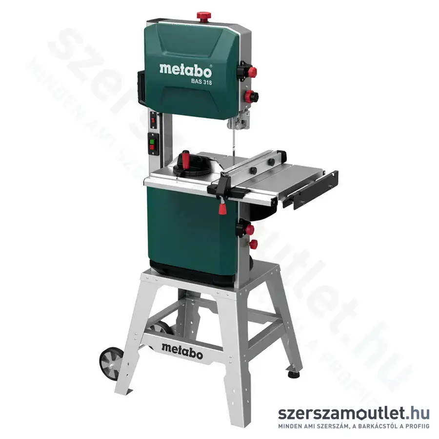 METABO BAS 318 PRECISION WNB Szalagfűrész állvánnyal 900W (1 fázisú)