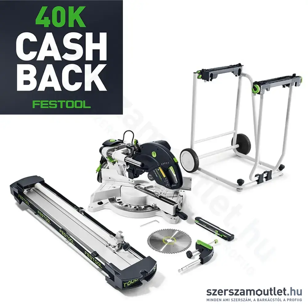 FESTOOL KS 120 REB-Set-UG Kapex Gérvágó (1600W/260mm)