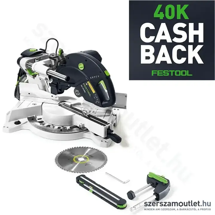 FESTOOL KS 120 REB Kapex Gérvágó (1600W/260mm)
