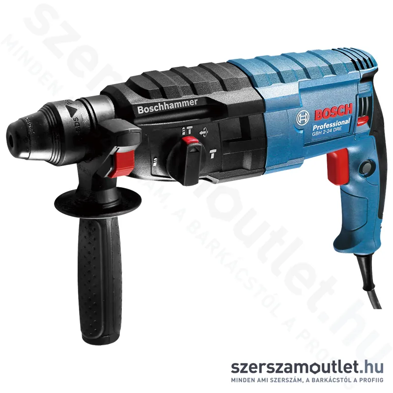 BOSCH GBH 240 Fúró-vésőkalapács SDS-Plus, kofferben (790W/2,7J) (GBH 2-24 DRE) (0611272100)