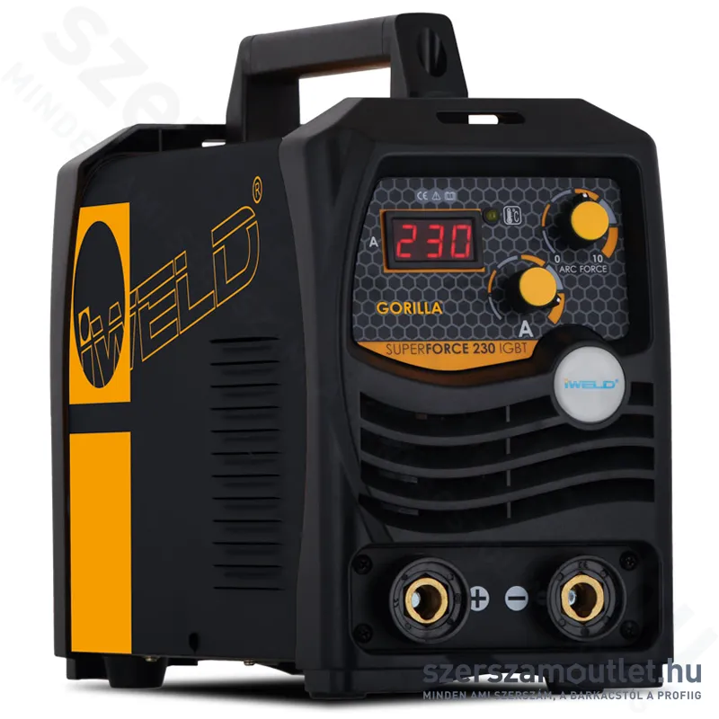 IWELD GORILLA SUPERFORCE 230 Hegesztő inverter (20-215A) (80GOSPFC230)