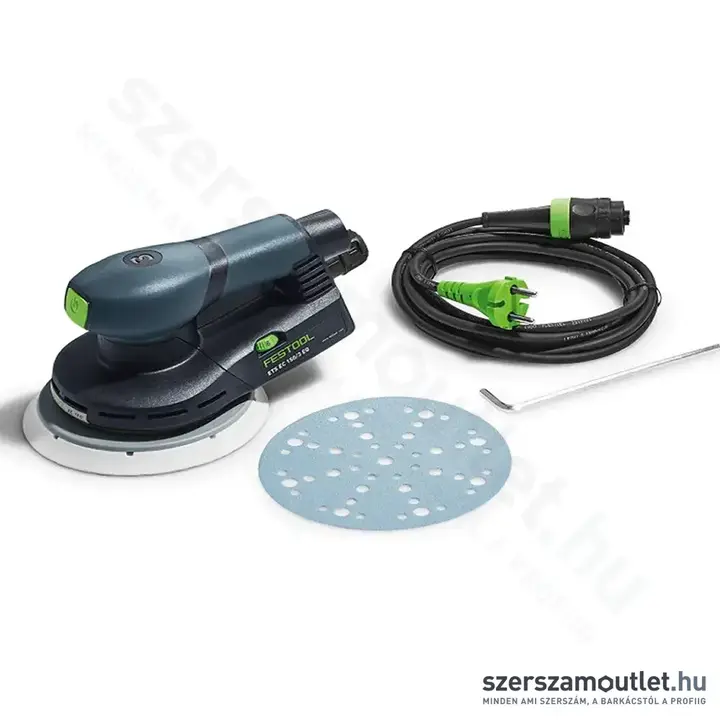 FESTOOL ETS EC 150/3 EQ excentercsiszoló papírdobozban (400W/150mm)