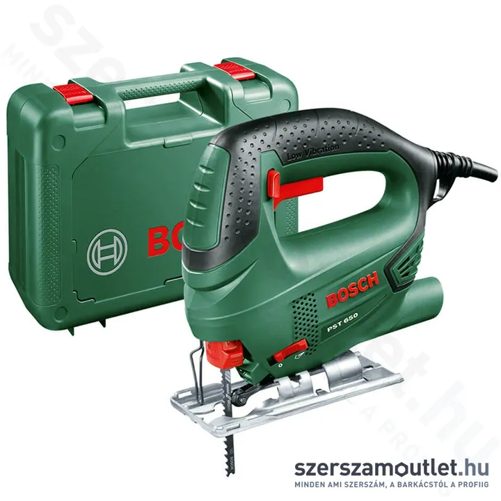 BOSCH PST 650 Szúrófűrész kofferben (500W/65mm) (06033A0720)
