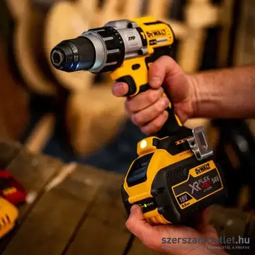 DEWALT DCD996NT Akkus kefementes ütvefúró-csavarozó TSTAK kofferben, 18V (Akku és töltő nélkül!)