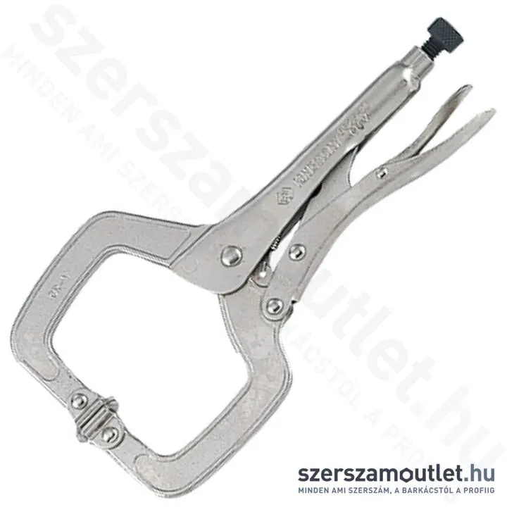 KINGTONY Önzáró patent fogó C pofa 150mm (6625-06)