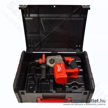 MILWAUKEE M18 CHPX-0X Akkus kefementes fúró-vésőkalapács, HD koffer (18V) (Akku és töltő nélkül!)