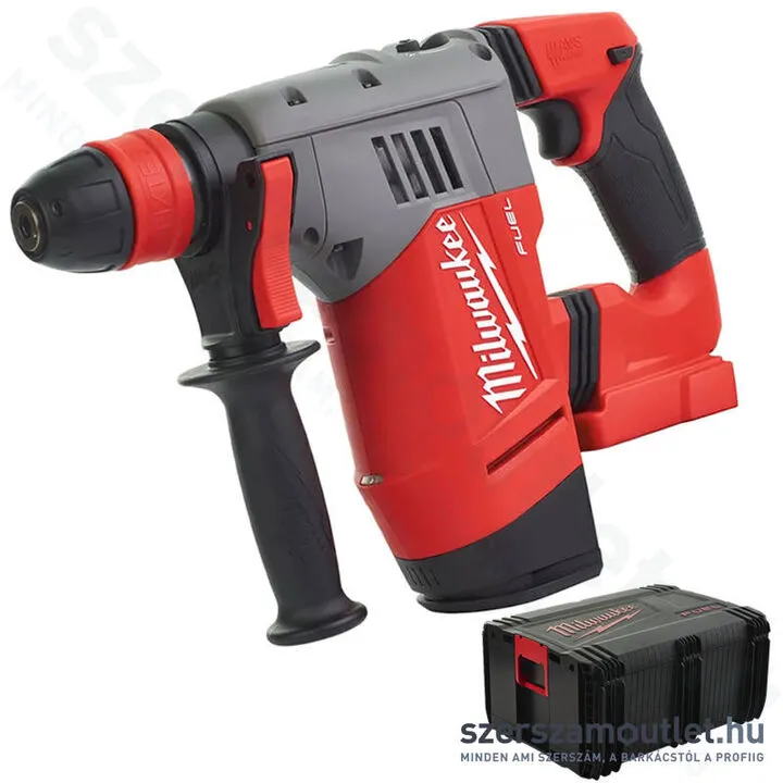MILWAUKEE M18 CHPX-0X Akkus kefementes fúró-vésőkalapács, HD koffer (18V) (Akku és töltő nélkül!)