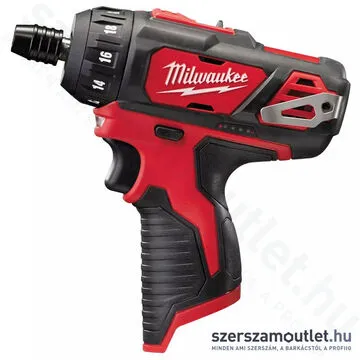 MILWAUKEE M12 BD-0 Akkus fúró-csavarbehajtó (12V) (Akku és töltő nélkül!) (4933441910)