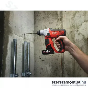 MILWAUKEE M12 H-0 Akkus fúrókalapács SDS-Plus (12V) (Akku és töltő nélkül!) (4933431355)