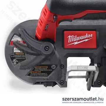 MILWAUKEE M12 BS-0 Akkus szalagfűrész (12V) (Akku és töltő nélkül!) (4933431310)