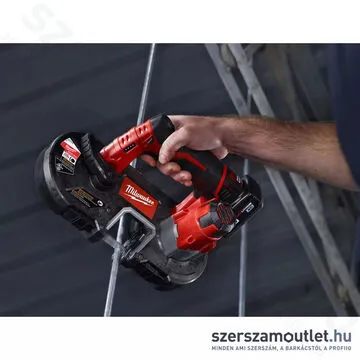 MILWAUKEE M12 BS-0 Akkus szalagfűrész (12V) (Akku és töltő nélkül!) (4933431310)