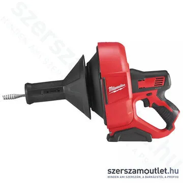 MILWAUKEE M12 BDC8-0 Akkus lefolyócső tisztító 8mm-es spirál kábellel (12V) (Akku és töltő nélkül!)