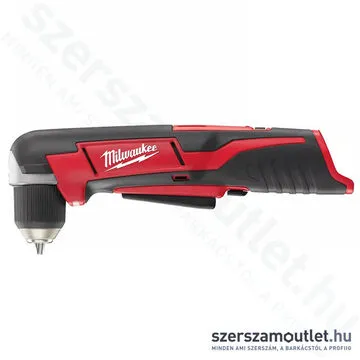 MILWAUKEE C12 RAD-0 Akkus sarokfúró-csavarozó (12V) (Akku és töltő nélkül) (4933416900)