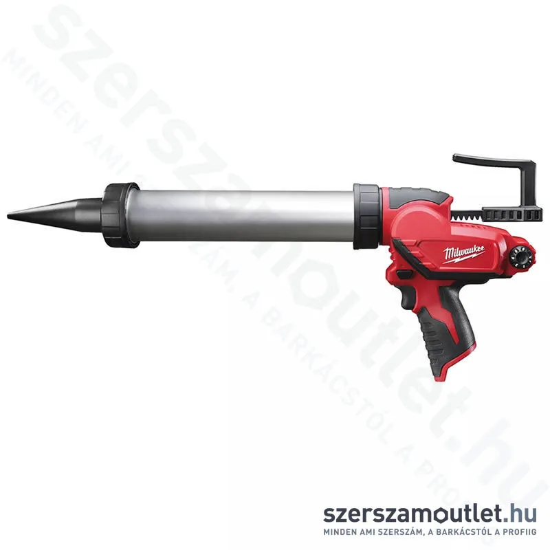 MILWAUKEE M12 PCG/400A-0 Akkus kinyomópisztoly hurkás szilóhoz, 400ml (12V) (Akku és töltő nélkül!)