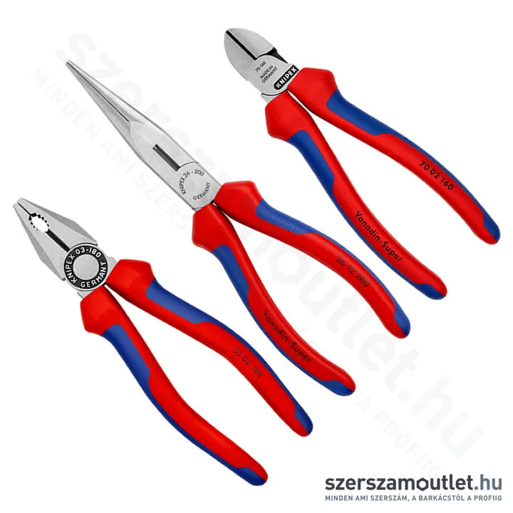 KNIPEX Fogó készlet 3db-os (00 20 11)