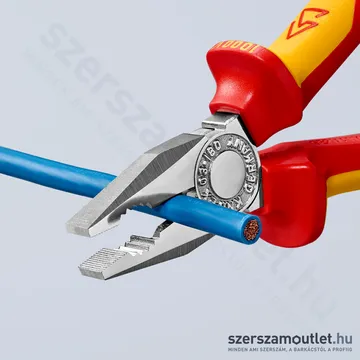 KNIPEX Szigetelt kombinált fogó 180mm (03 06 180)