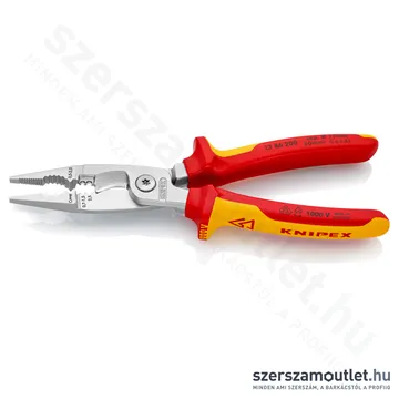 KNIPEX Blankoló, saruzó fogó 200mm (13 86 200)