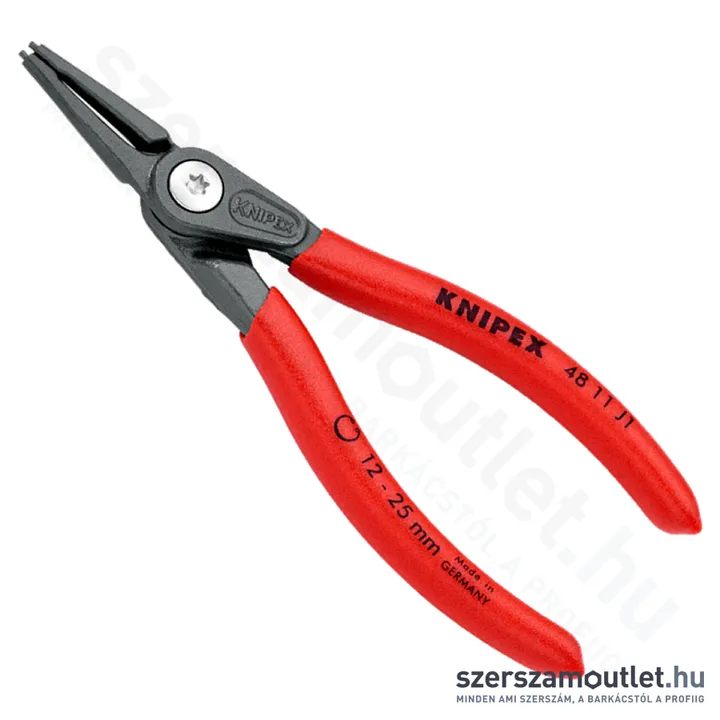 KNIPEX Seeger (zéger) fogó egyenes belső 140mm (48 11 J1)