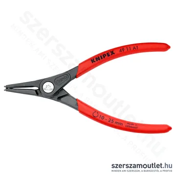 KNIPEX Seeger (zéger) fogó egyenes külső 140mm (49 11 A1)