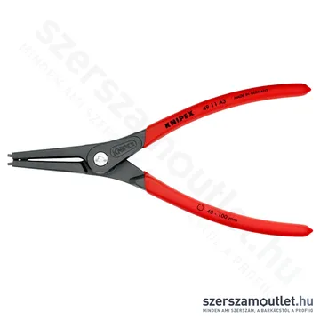 KNIPEX Seeger (zéger) fogó egyenes külső 225mm (49 11 A3)