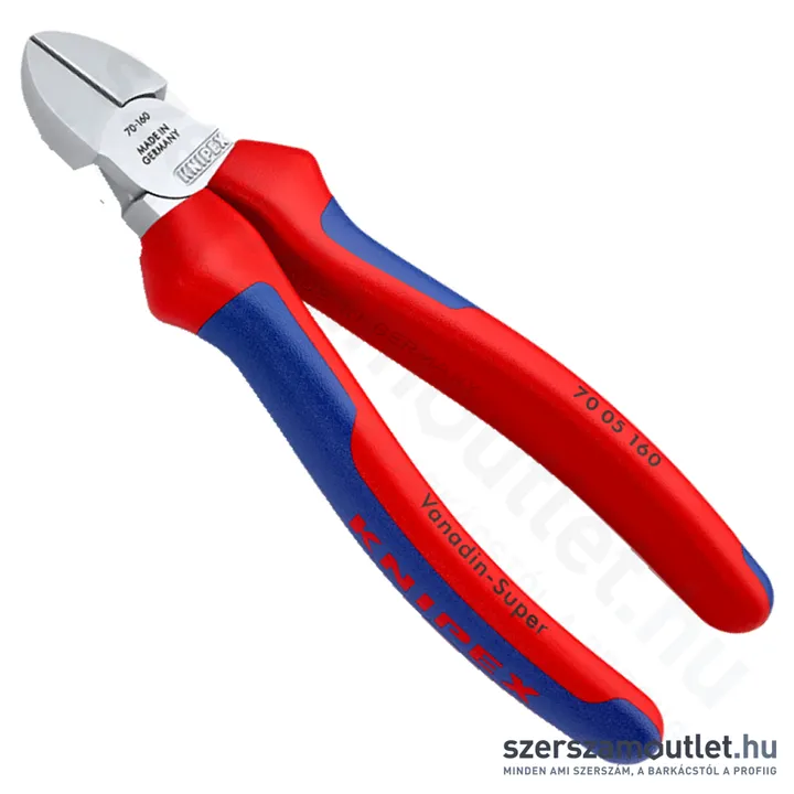 KNIPEX Oldalcsípő fogó 160mm (70 05 160)