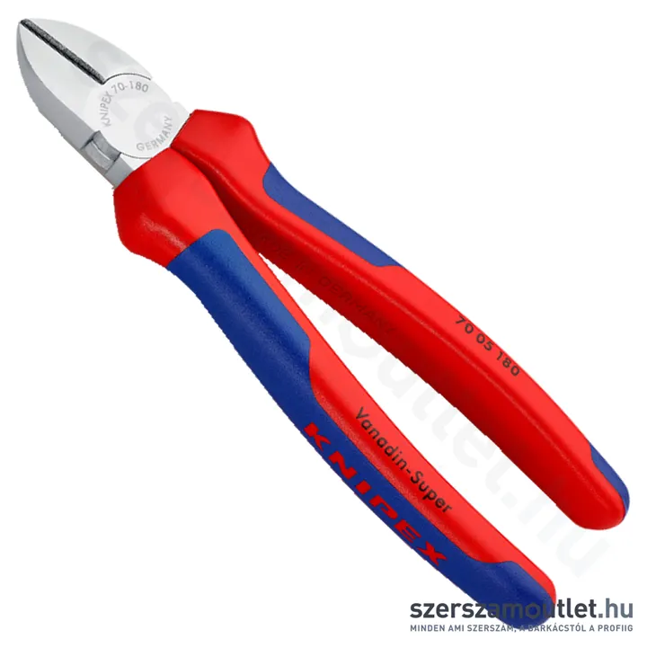 KNIPEX Oldalcsípő fogó 180mm (70 05 180)