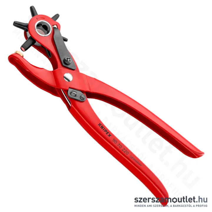 KNIPEX Bőrlyukasztó fogó 2-5mm (90 70 220)