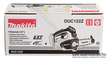 MAKITA DUC122RTE Akkus láncfűrész 11,5cm (2x5,0Ah/18V)