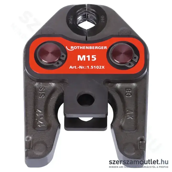 ROTHENBERGER Standard préspofa M15 (acélhoz)