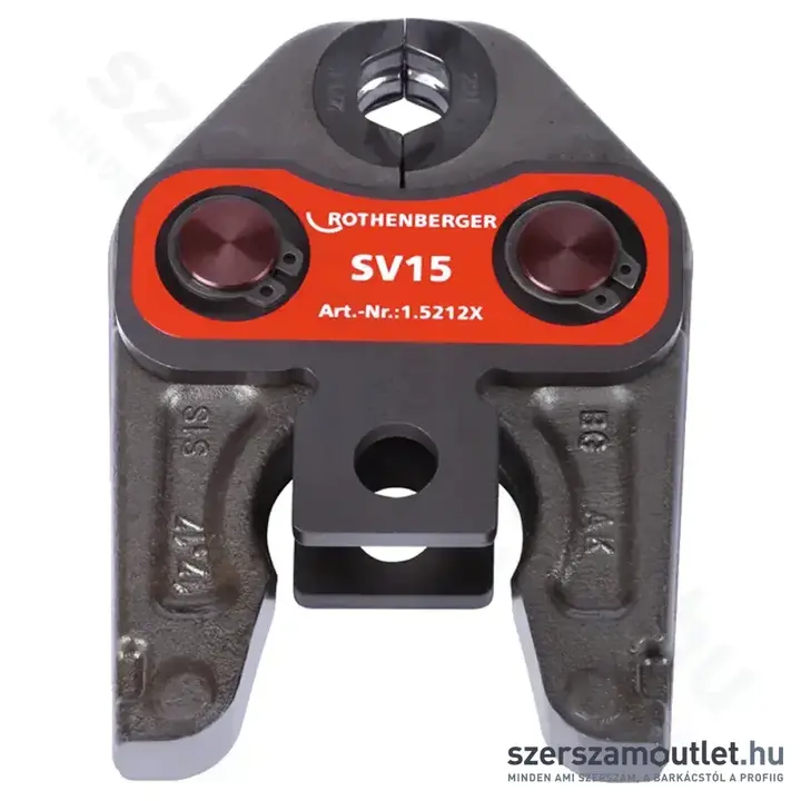 ROTHENBERGER Standard préspofa SV15 (rézhez)