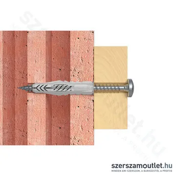 FISCHER UX R Univerzális műanyag dübel peremmel 6x35mm [100db/doboz] (62756)