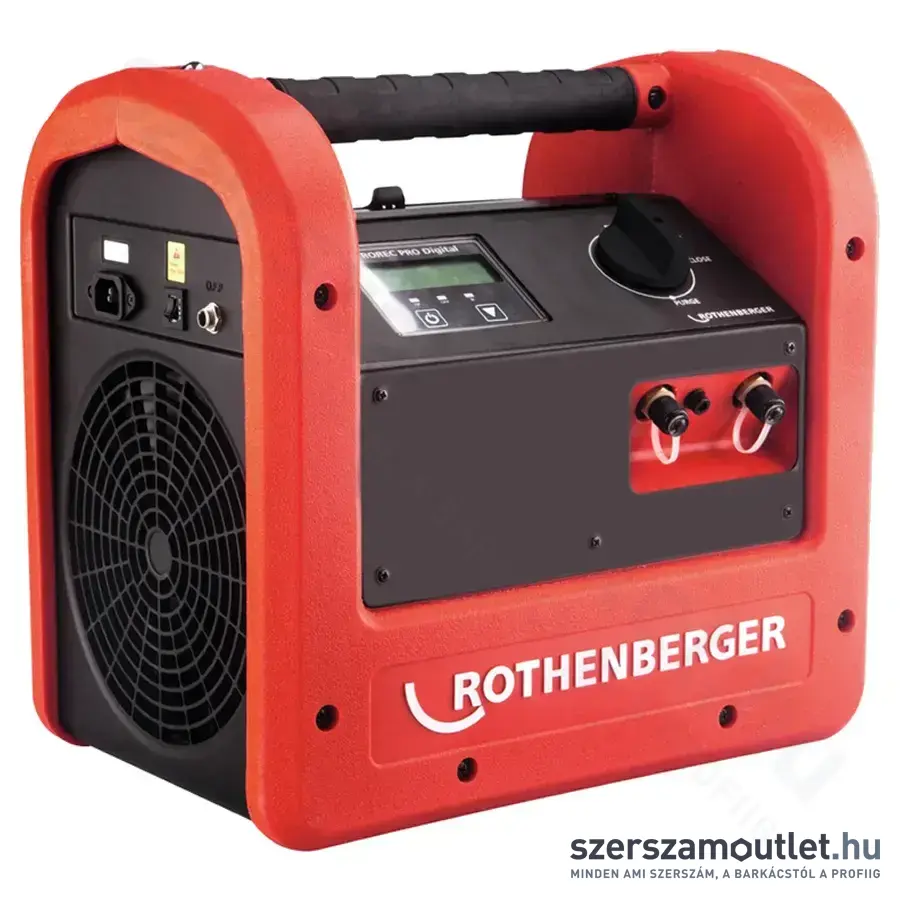 ROTHENBERGER Rorec Pro digitál Hűtőközeg lefejtő készülék