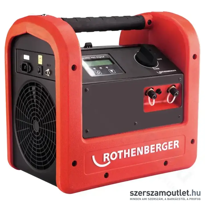ROTHENBERGER Rorec Pro digitál Hűtőközeg lefejtő készülék