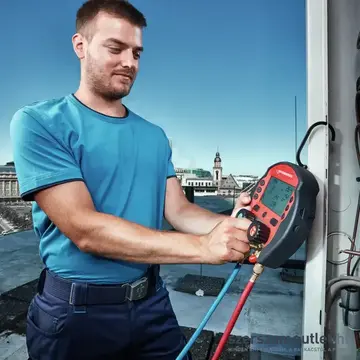 ROTHENBERGER Rocool 600 digitális csaptelep készlet 2 hőmérővel kofferben