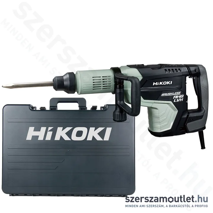 HIKOKI H60ME Vésőkalapács szénkefementes, kofferben, SDS-Max (1500W/26,5J)