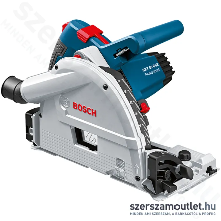 BOSCH GKT 55 GCE Merülőfűrész lágyindítással (1400W/165mm) (0601675000)