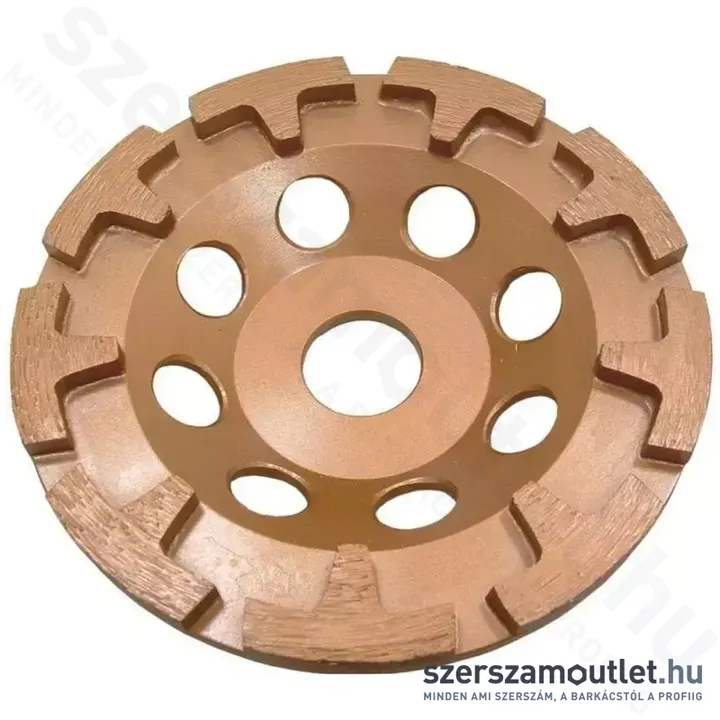 DEDRA Gyémánt csiszolótárcsa (T szegmens) 125x22,2mm